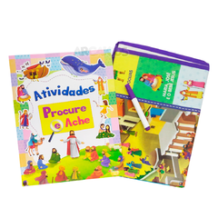 Arcakids Livro + Tapete de Atividades - Escreva e Apague