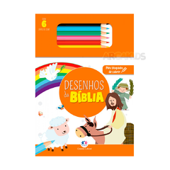 Arcakids Meu Bloquinho de Colorir - Desenhos da Bíblia