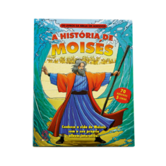 A História de Moisés - Livro Adesivo