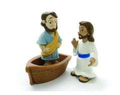 Boneco Jesus Caminha sobre as Águas - comprar online