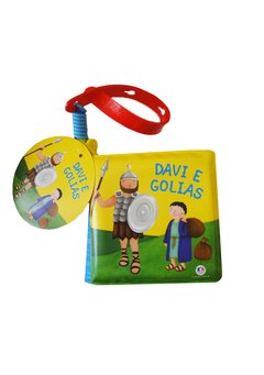 Livro de Banho Davi e Golias - Argola - comprar online