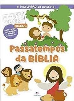 Livro Tapete Colorir - Passatempos da Bíblia