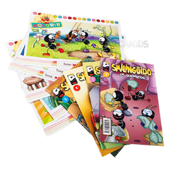 Maleta Smilinguido - 6 Livros para Colorir + 4 Gibis - comprar online