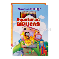 Arcakids Mega Kit para Colorir - Aventuras Bíblicas