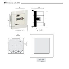 Totalizador de Horas - Horímetro 24vca Altronic - Eletrotécnica Vera Cruz