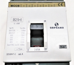 Disjuntor Caixa Moldada Iec DS250H 160A na internet