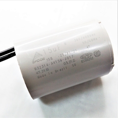 Capacitor Permanente 15uf 380/400Vca Fios - comprar online