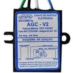 Partida Eletrônica Agc V2 1/2 Cv 110/220v
