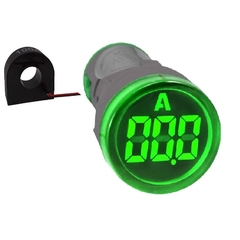 Amperímetro Digital 22mm 0-100A Verde Alimentação 60-380Vca - comprar online