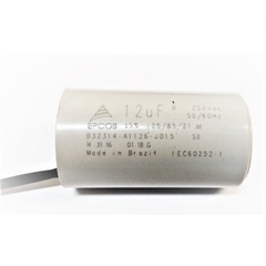 Capacitor Permanente 12uf 250Vca Fios - comprar online