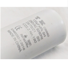 Capacitor Permanente 120uf 250Vca Faston - comprar online