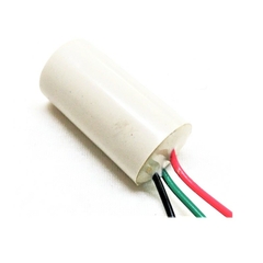 Capacitor Permanente Duplo 1,3+1,7 uf 250Vca Fios CBB60 10 Peças