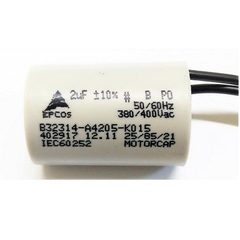 Capacitor Permanente 2uf 380/400Vca Fios - comprar online