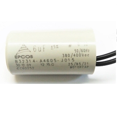 Capacitor Permanente 6uf 380/400Vca Fios - comprar online