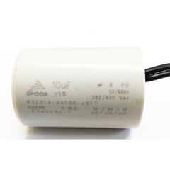 Capacitor Permanente 10uf 380/400Vca Fios - comprar online