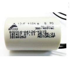 Capacitor Permanente 12uf 380/400Vca Fios - comprar online