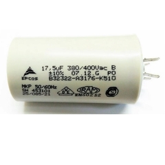 Capacitor Permanente 17,5uf 380/400Vca Faston - comprar online