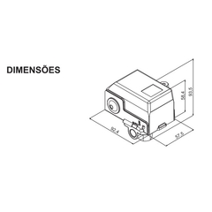 Pressostato 35406-CDAQ1 80/120 psi 4 vias C/ Desarme Margirius na internet