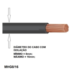 Anilha para Cabos MHG8/16 Letra G - comprar online