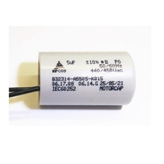 Capacitor Permanente 5uf 440/450Vca Fios - comprar online