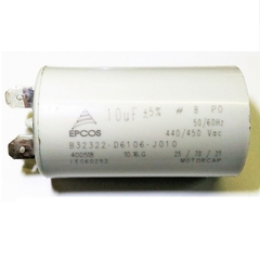 Capacitor Permanente 10uf 440/450Vca Faston - comprar online