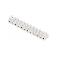 Conector Barra Polietileno 6mm² 25A 600V Branco Sindal 212