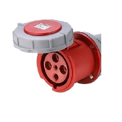 Tomada Sobrepor IP67 63A 3p+t 380/440Vca Vermelho 6h TSP-4506 - comprar online