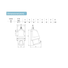 Tomada Sobrepor IP44 16A 3p+t 220/240Vca Azul 9h TSS-4009 na internet