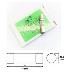 Fusível Cartucho Porcelana 10x38mm 15A GPV Solar 1000Vcc 10 peças - comprar online