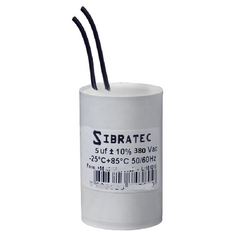 Capacitor Permanente 5uf 380/400Vca Fios Sibratec