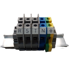 Bloco Conector Passagem Parafuso 10 mm² RSTN/Terra na internet