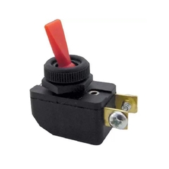 Interruptor Alavanca Plástica Unipolar CS-301D Vermelho