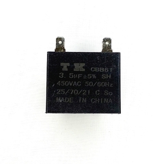 Capacitor Permanente CBB61 3,50 uf 450Vca Faston 10 Peças - comprar online