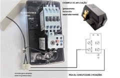 Aplicação Chaves Partida Direta Altronic PDA 220Vca Monofásico na internet