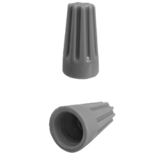 Conector Torção 0,80 a 2,50 mm² Cinza 100 peças - comprar online