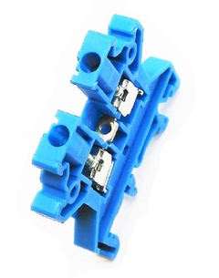 Conector Passagem por Parafuso 4 mm² Azul - comprar online