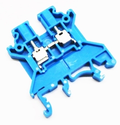 Conector Passagem por Parafuso 4 mm² Azul na internet