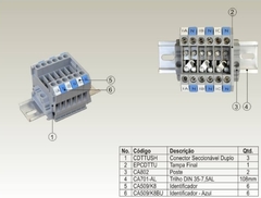 Bloco Aferição 3TCs-3 Fios CWBA-3TC - loja online