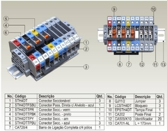 Bloco Aferição 3TCs+3TPs 4 Fios CWBAN-3TC-3TP-N - loja online