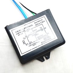 Partida Eletrônica Max 80 5/7,5CV Rural Duplo Capacitor