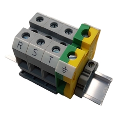 Bloco Conector Passagem Parafuso 35 mm² RST/Terra