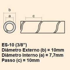 Organizador Tubo Espiral 10mm X 20metros - loja online