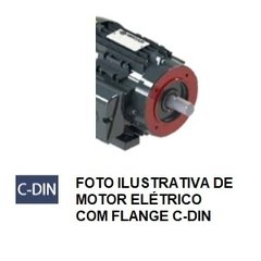 Imagem do Flange p/ Motor Hércules Carcaça 71 B14 C-105 C-DIN