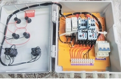 Quadro Revezamento Bombas Rele 4/6,3A QRM3 Trifásico 220Vca - Eletrotécnica Vera Cruz