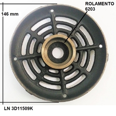 Tampa Dianteira Eberle Nema 48/56(48) LN 3D11509K - Eletrotécnica Vera Cruz