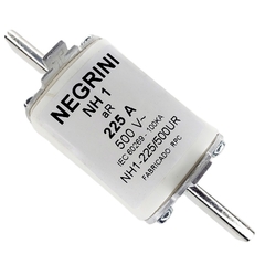 Fusível NH-1 225A aR Ultra Rápido 500Vca 100kA