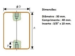 Isolador Paralelo Premix 30x40x3/8 - comprar online