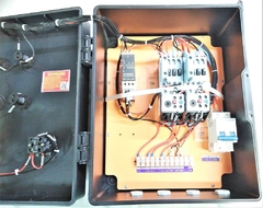 Quadro Revezamento Bombas Rele 8/12,5A Monofásico 220Vca - Eletrotécnica Vera Cruz