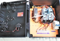 Quadro Revezamento Bombas Rele 4/6,3A Monofásico 220Vca - Eletrotécnica Vera Cruz