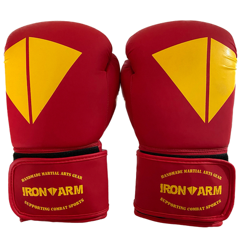 Luva de Boxe Iron Arm Premium Red Flame - IronArm | Equipamentos para Boxe, Jiu Jitsu, Muay Thai e MMA
